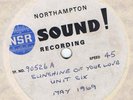 Unit Six - Sunshine Of Your Love - 1969 acetate single