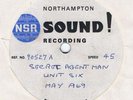 Unit Six - Secret Agent Man - 1969 acetate single