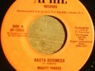 MIGHTY THREES Rasta Business roots 45 Sata APRIL hear
