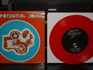 POTENTIAL JOHNS CAN I REALLY RED VINYL RARE MARKED MEN