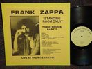 FRANK ZAPPA Steve Vai STANDING ROOM ONLY Rare Live LP