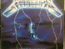 METALLICA ride the lightning LP vinyl 60396 1 VG+ 1984