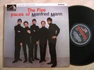 MANFRED MANN LP THE FIVE FACES OF RARE UK MONO 1ST 1964