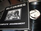BLITZKRIEG - COMPLETE DISARMAMENT  DUTCH PUNK SPINVIS