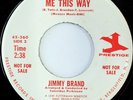 rare Soul R&B 45 JIMMY BRAND on PRESTIGE Hear
