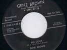 ROCKER / ROCKABILLY - GENE BROWN - BIG DOOR  (HEAR)