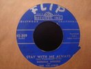 DONALD WOODS Stay With Me Always DOO WOP 45 On FLIP
