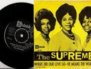 THE SUPREMES - WHERE DID OUR LOVE GO  DANISH 45+PS 1964