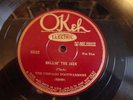 THE CHICAGO FOOTWARMERS OKEH 8533 JAZZ 78 E+