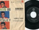 Elvis Presley Surrender RCA Italy Roma 45rpm EP EEP787