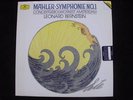 MAHLER SYMPHONIE No 1 Bernstein DG Digital MINT LP