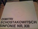  DMITRI SHOSTAKOVICH SYMPHONIE XIII BESTELL LP