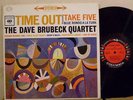 TAS DAVE BRUBECK TIME OUT COLUMBIA 6i CS 8192 VG++