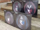 sealed 1978 uncut vintage kiss solo picture disc lp's