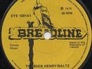 EYELESS SINGLE BUCK HENRY WALTZ RARE IRISH ROCK BLUES