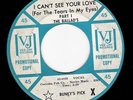 THE BALLAD'S Can't See Your Love NORTHERN SOUL 45 Promo