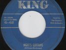 THE CHECKERS Night's Curtains RARE DOO WOP 45 King 4581