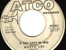 NORTHERN SOUL 45 MARVA LEE  HEAR IT