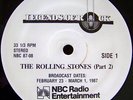 Rolling Stones Legends Of Rock 1987 Radio Show 2Lp Pt#2