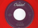Beatles 45 US Capitol Love Me Do Red Vinyl RARE