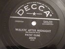 Patsy Cline 78 Walking After Midnight 1957 EX- HEAR IT