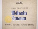 JOHANN SEBASTIAN BACH - Weihnachtsoratorium 3 LP-Box ARCHIV, FRITZ LEHMANN