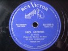 ELVIS PRESLEY No More  ORIG BRAZIL 78 RPM sun