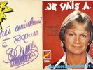 Rare Pochette podium dédicacé Claude François avec 45t