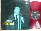 LP JAPON Gilbert BECAUD OR-7217 - SUPERBE  ROUGE 