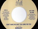 rare Modern Soul Boogie 45 AREJAY on AFGHAN Listen