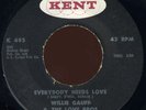 WILLIE GAUFF Everybody Needs Love R&B SOUL 45 listen