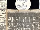THE AFFLICTED 1st 45 rare PUNK with INSERT