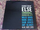 Cannonball Adderley Somethin' Else Orig Blue Note 1595