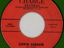 PEARL WOODS Sippin Sorrow / Right Now 45rpm Charge 1961