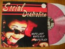 SOCIAL DISTORTION - white light heat trash LP * PINK V.