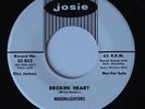 MOONLIGHTERS Broken Heart JOSIE Rockabilly WL Promo 45