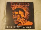 THE EXPLOITED, Let's Start A War... Original LP, Punk