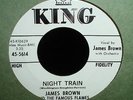 NM 1962 James Brown King promo 45 • Night Train