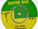 BABA BROOKS/SKINHEAD REGGAE/DOCTOR BIRD DB1001/EX