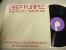 Deep Purple - Who Do We Think.. - German promo LP