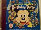 Mickey Mouse's Birthday Party Storybook with Records