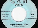 Doo Wop 45 CLYDE STACY You Want Love on G&H
