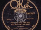  pREwAR BLUES TEXAS ALEXANDER West Texas Blues OKEY 