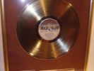 Kiss the elder goldene Schallplatte gold record