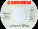 rare Soul 45 SHARON MCMAHAN get out of my life Hear
