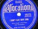  BLIND BOY FULLER 78 