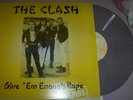 THE CLASH Give ém enough rope demos  LP Beige wax