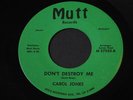 Carol Jones on Mutt   northern soul / funk 45 HEAR