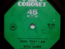 ETTA JAMES 45 Fool That I Am AUSSIE CORONET Rare