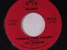JAY WIGGINS: Forgive Then Forget / My Lonely Girl 45 rare Soul